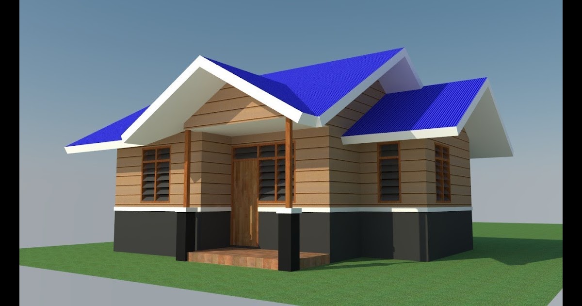 Dekorumah45 Top Denah Rumah Kayu Setengah Tembok