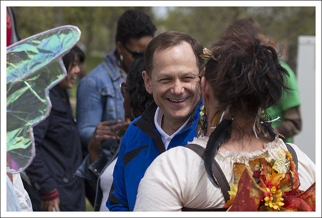 Earth Day In Forest Park 2013 5 (Mayor Slay And The Faeries)