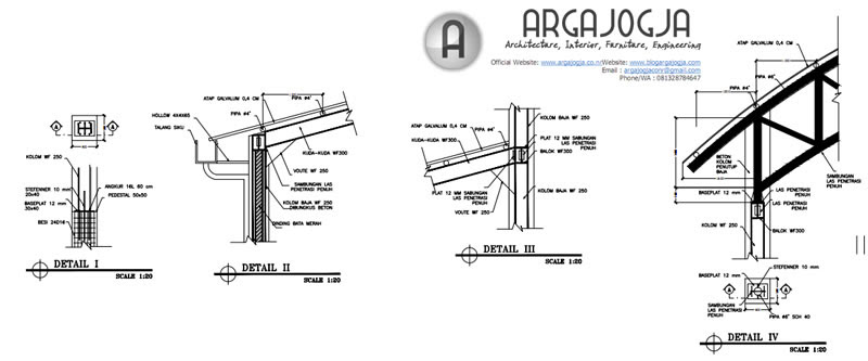 Contoh Gambar Kerja Desain Gedung Olah Raga Struktur Baja Contoh Gambar Kerja Desain Gedung Olah Raga Struktur Baja