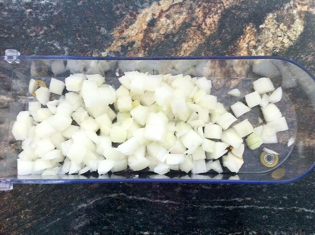 Diced Yellow Onion