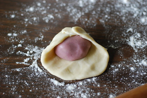 Combining the doughs
