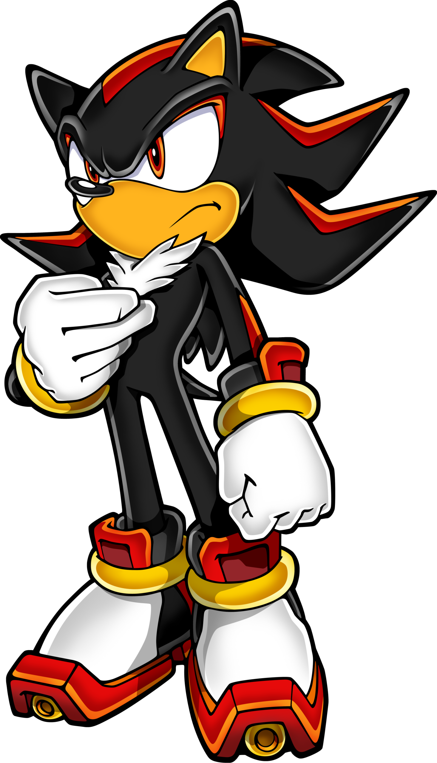 Gambar Kartun Sonic Hitam Keren Wallkatamotif