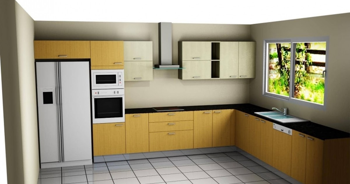 تصاميم مطابخ رسم هندسي Kamsidaa