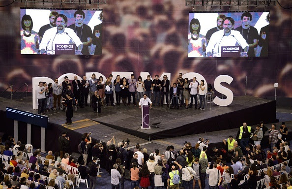 Risultati immagini per podemos congresso