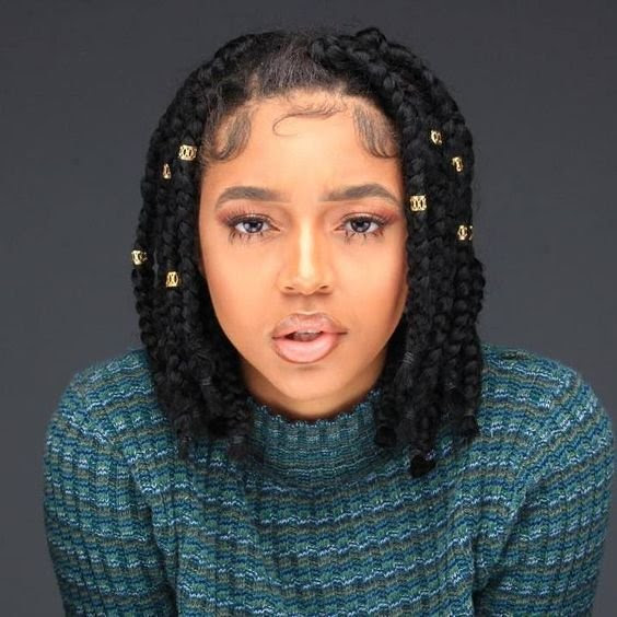 27 Short Braids Hairstyle Images New Concept