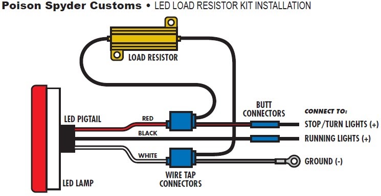 3 Wire Led Tail Light Wiring Diagram - Wiring Diagram Schemas