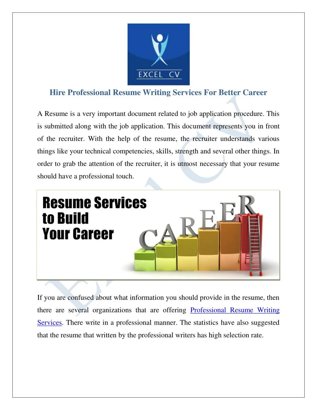 Professional Resume Writing Services | blogger.com