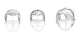 How To Draw Male Hair From The Back - Drawing Tools