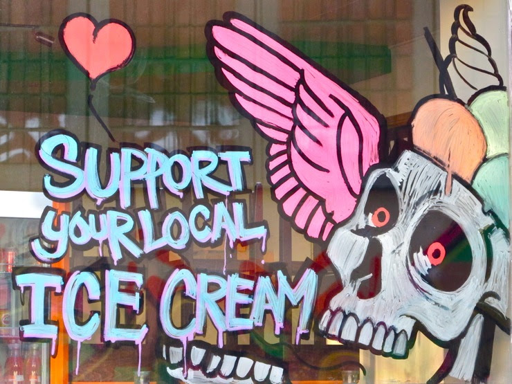 Support your local ice cream
