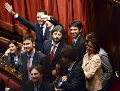 I deputati del M5S in Parlamento
