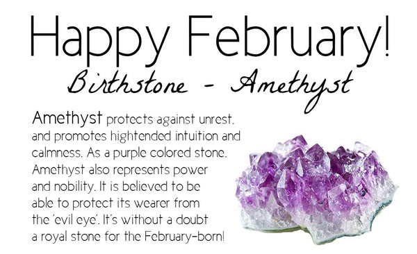 Turchin Jewelry : Amethyst - February's Birthstone