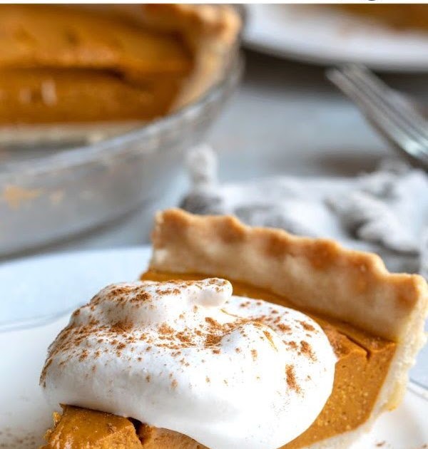 Vegan Pumpkin Pie Recipe No Coconut Milk - PECIRES