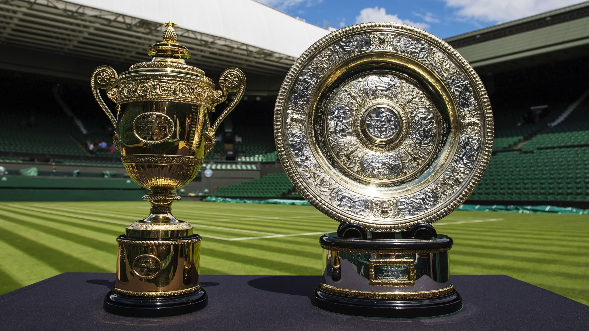 Wimbledon Men's Singles Trophy amarelogiallo