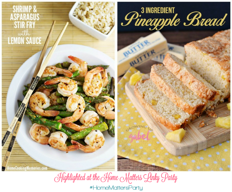 Come join the fun and link your blog posts at the Home Matters Linky Party 128. Find inspiration recipes, decor, crafts, organize -- Door Opens Friday EST.