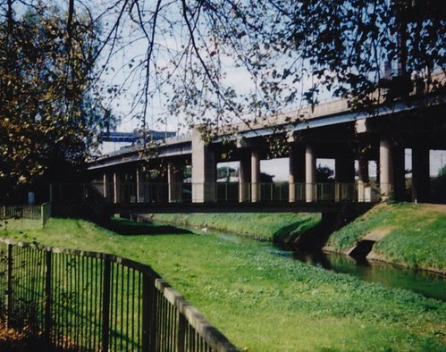 Selford Park looking at River Tame & Aston Expressway