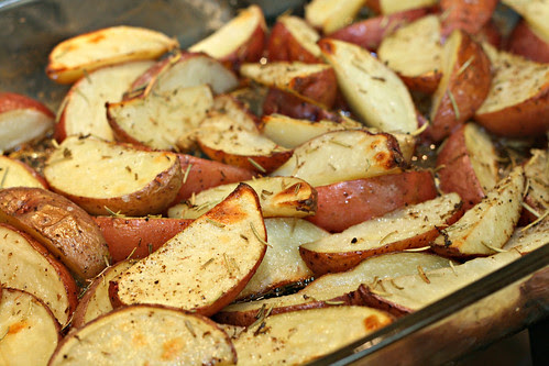 mom's rosemary roasted potatoes