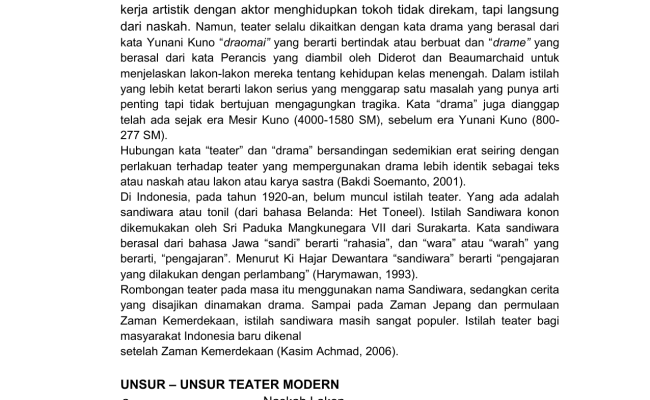 Contoh Teks Eksposisi Bahasa Jawa Tentang Ketoprak Nurma Edu