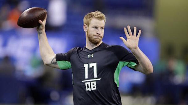 wentz carson scouts cleveland browns bunch reportedly fired wanted because they jump ready make big total pro sports arm tattoo