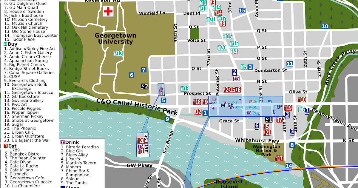 Georgetown Map ~ Online Map