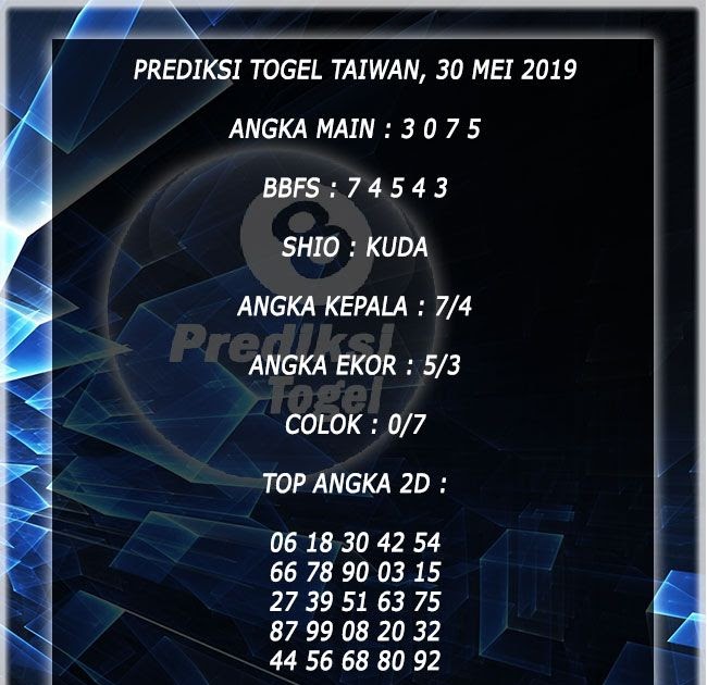 ᙘᙘ Prediksi sakuratoto taiwan  ੳ 