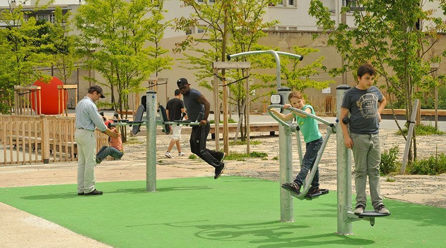 Street Workout Lyon Parc PARKQO