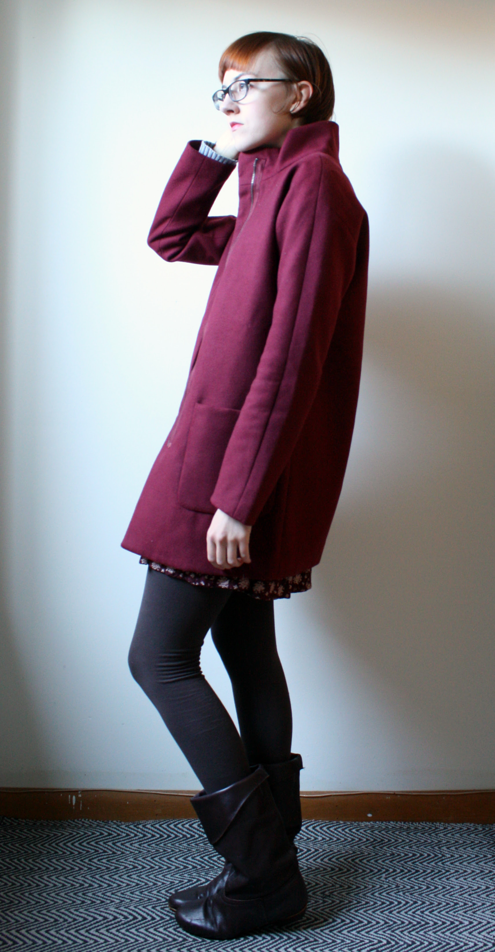 old navy blanket coat