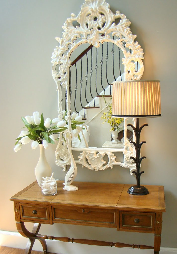 Painted Thrift Store Mirror