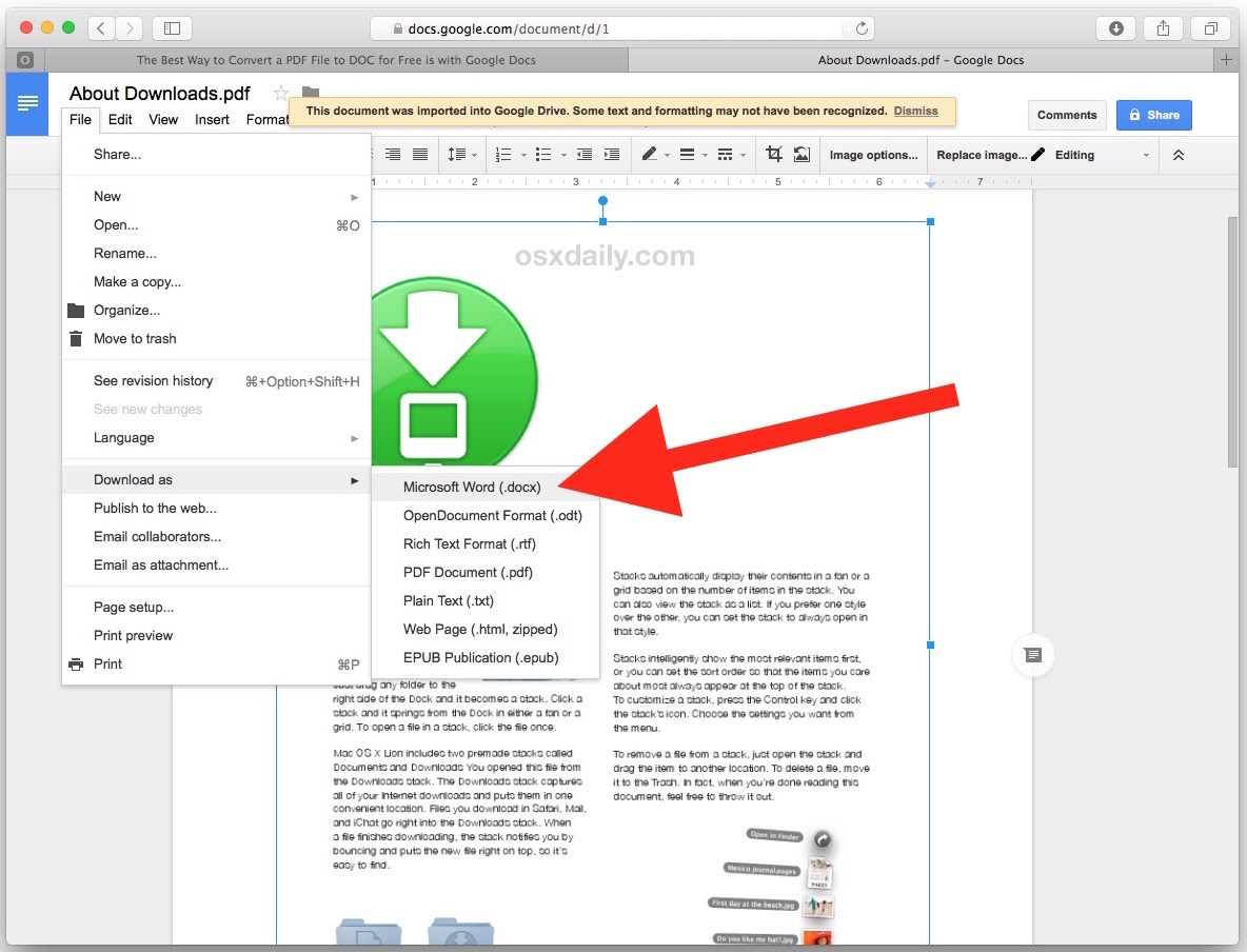 4 Ways to Convert PDF to Word DOCX in Mac OS