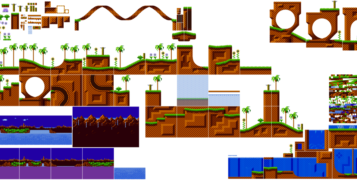 Sonic Mania Background Green Hill Zone Sonic Mania