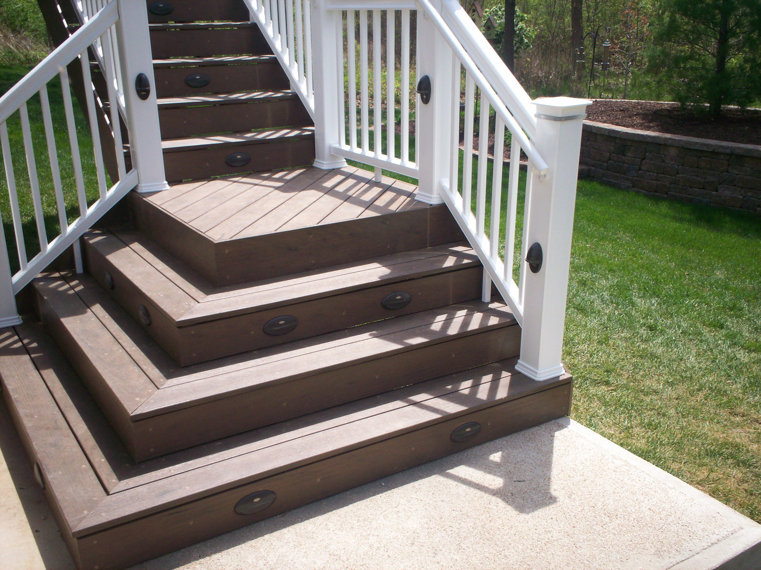 Deck Stairs | St. Louis Decks, Screened Porches, Pergolas, Gazebos ...