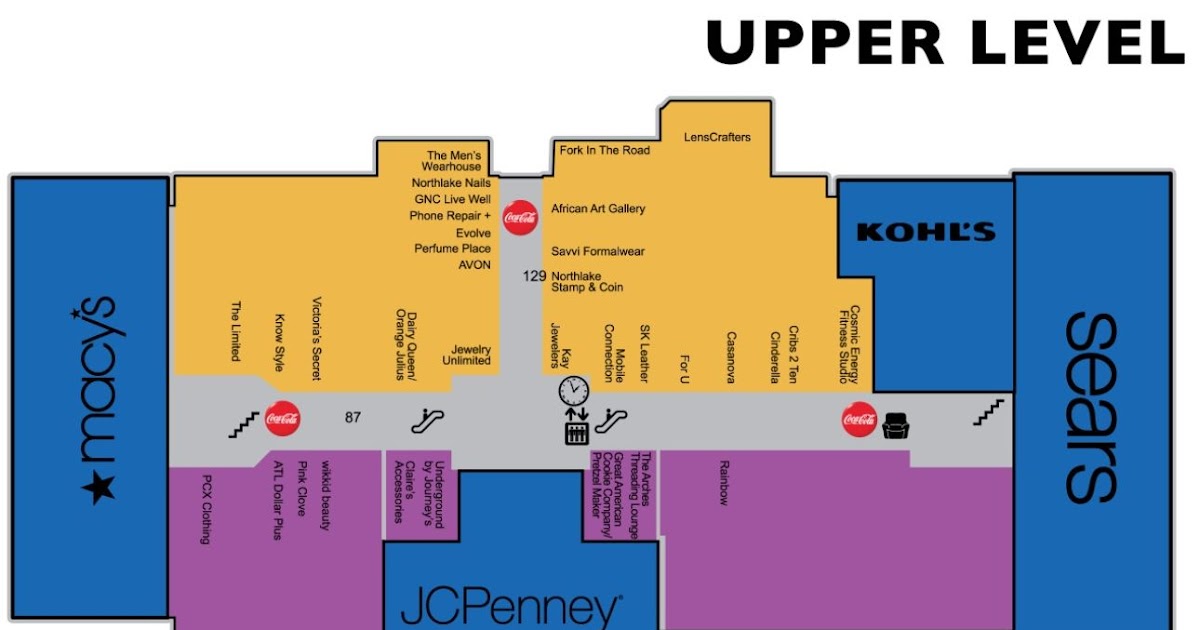 Mall Of Georgia Store Map