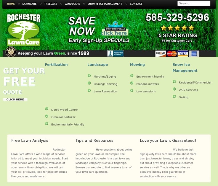 Robin Lawn Care Website Care World Zones