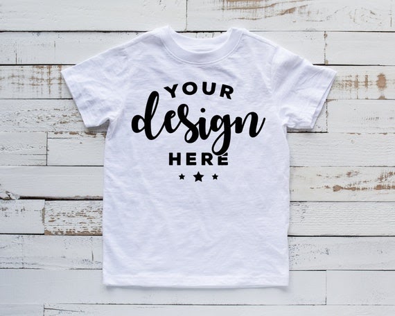 Download Kids Shirt Mockup White Kids T-Shirt Mock White Shirt ...