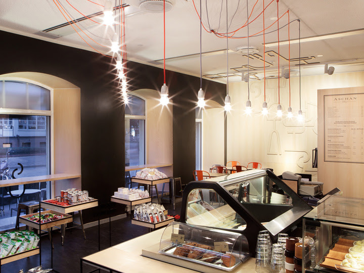 Aschan Deli interior design and branding by BOND, Helsinki