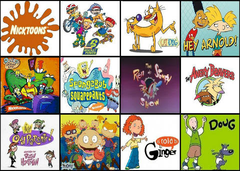 Series Animadas De Nickelodeon 2000 - Dibujos De Ninos