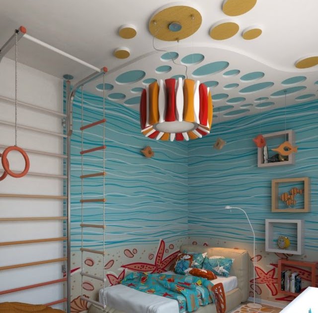 Kinder Zimmer: Kinderzimmer Unterwasserwelt