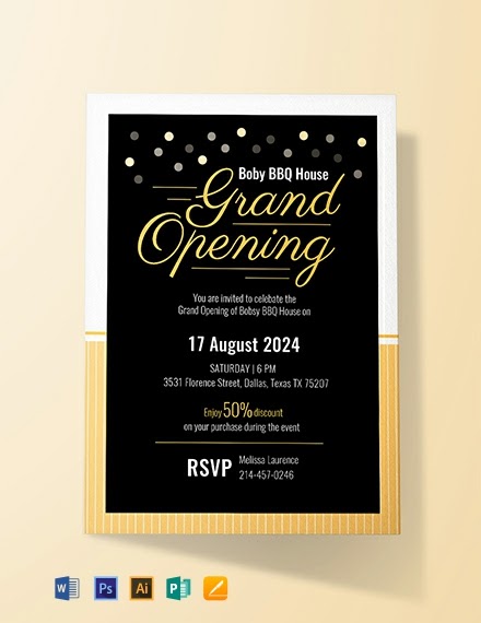 Sample Invitation Letter For Open House - New Sample r
