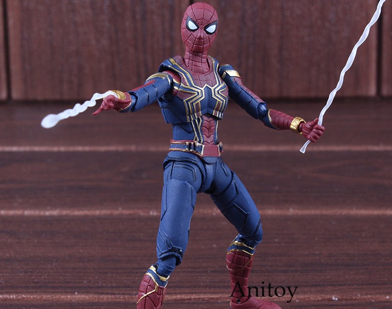 S.H.Figuarts The Avengers 3 Infinite Guerre Fer Spider-Man Figurine Modèle SHF