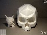 Alto x DMS - "Skelevex" stylized resin skull!!!