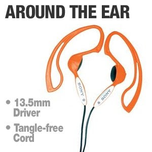 Jogging Headphones: Sony MDR-J10 h.ear Headphones with Non-Slip Design
