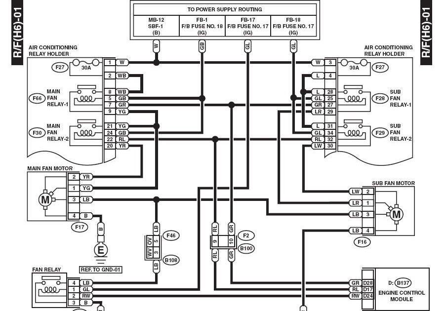 1999 Subaru Forester Wiring Diagram