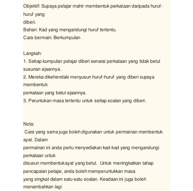 Soalan Bahasa Melayu Tahun 3 Kssr - Terengganu p