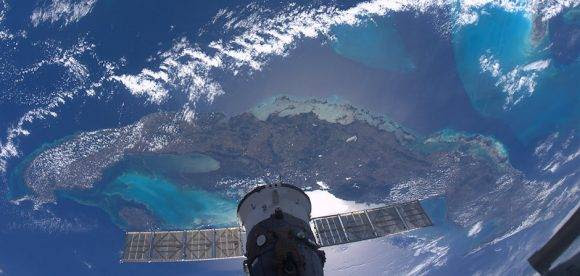 Cuba vista desde el cosmos.