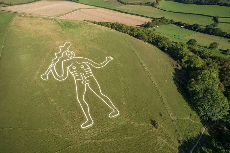 Anglo-Saxon Archaeology Blog  Cerne Abbas Giant may have been carved