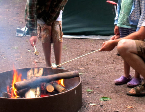 camping roasting