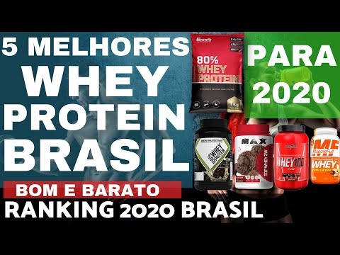 5 MELHORES WHEY PROTEIN do BRASIL para 2020 Ranking Brasileiro Melhores Whey  Bom Barato Casa Maromba
