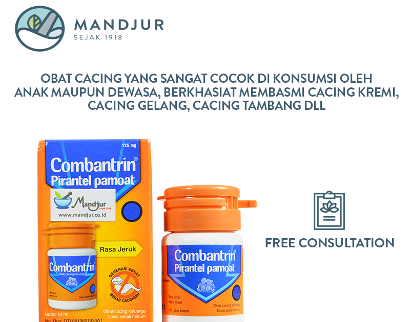 Obat Cacing Untuk Dewasa Yang Bagus  Homecare24