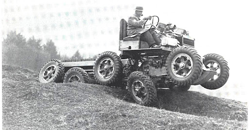 Saurer M2 Octopus 10x6 and other all terrain with pendulum axles - SixMania