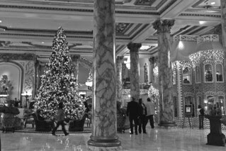 Christmas in the City - Fairmont Hotel lobby