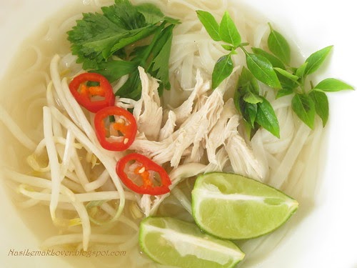 Nasi Lemak Lover: Pho Ga (Vietnamese Chicken rice noodles soup)